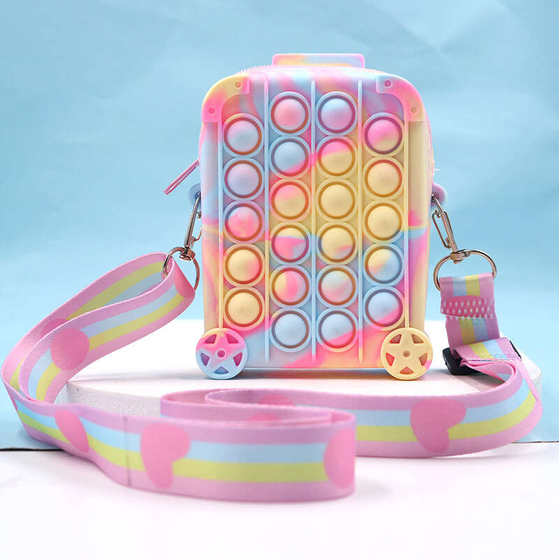 Decompression Macaron Rat Killer Pioneer Zero Wallet Crossbody Bag. 