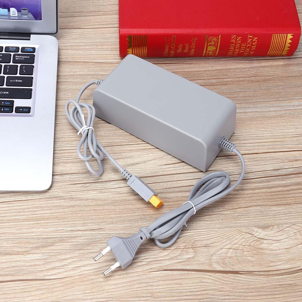 EU Plug AC Power Adapter Power Supply for Nintendo Wii U Game Console. 