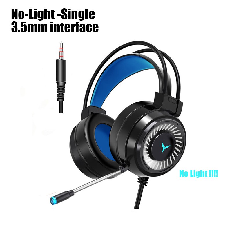 【FUPANG】G58 over headphone gaming 360 ° rotation 3D sound HiFi 3.5mm USB gaming headset Breathing Lights display wired headphone with mic
