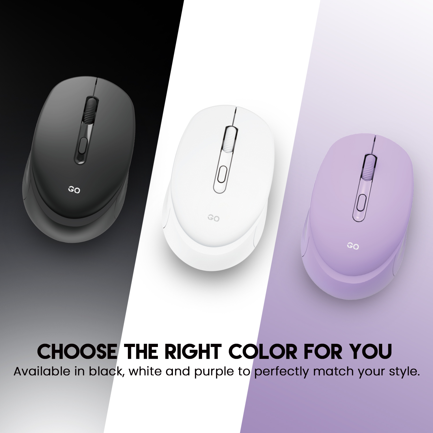 FANTECH GO W609 Wireless Mouse With 2.4GHz Wireless Connection Ergonomic Design For Gaming Gammer Office Home. 