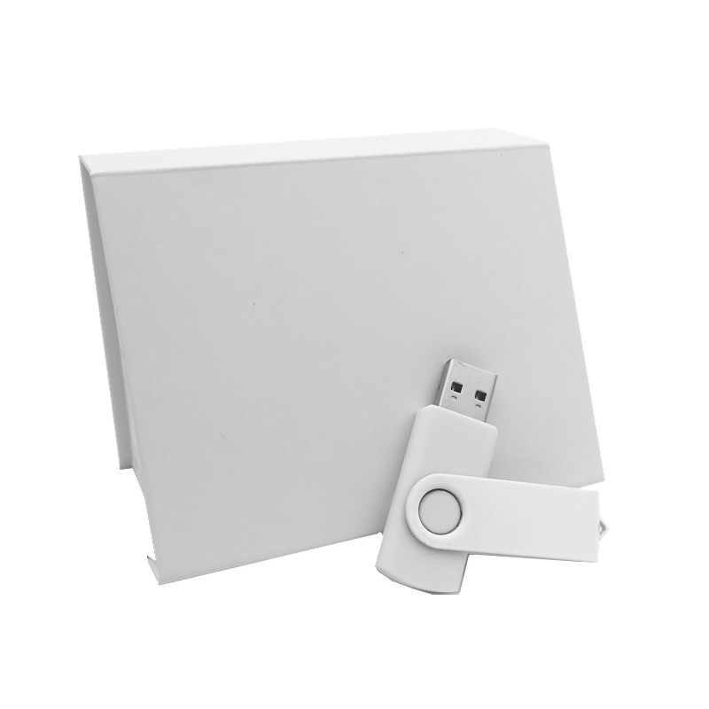 Custom logo Box Pendrive USB Flash Drive 4GB Metal Usb 2.0 Memory Card Cle Usb Stick Gift. 
