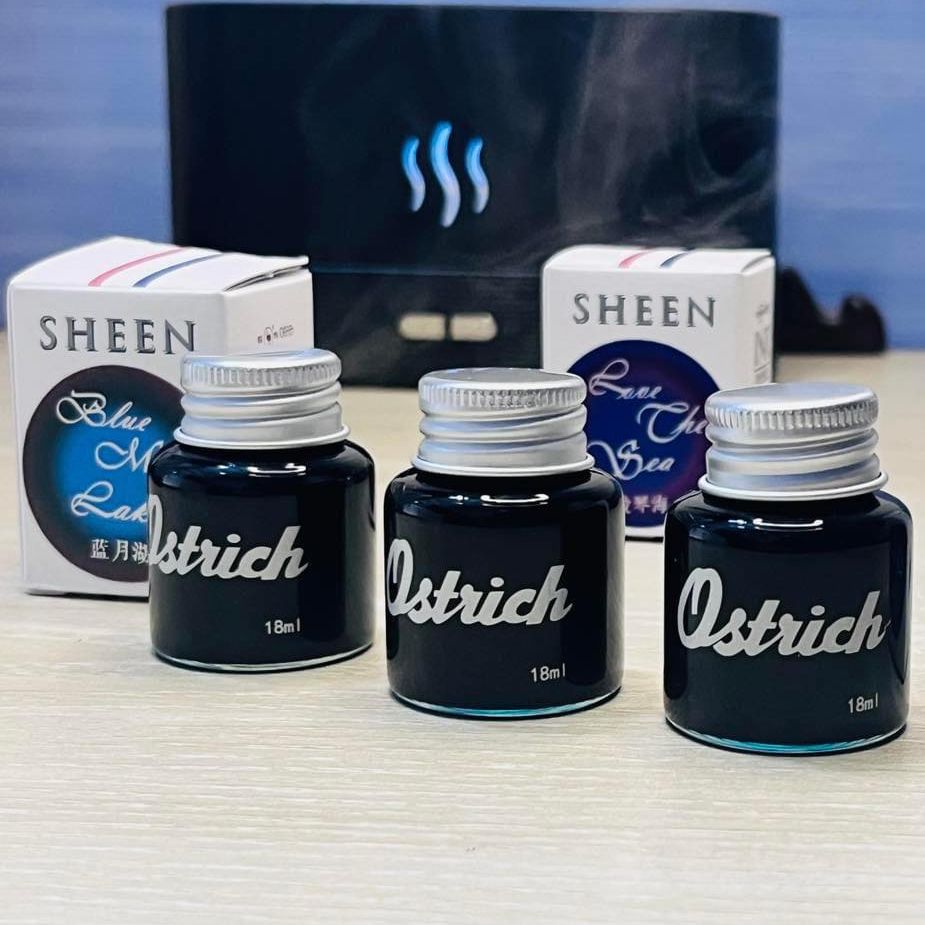 Ostrich Sheening Inks Retro color 18 ml non -carbon series color sheen ink