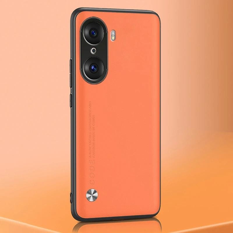 New Phone case Honor 60 Pro 60Pro Carbon Fibre Leather Silicone Protection Carbon Fibre Leather For Honor 50 Pro 50 Lite 50 SE Back cover