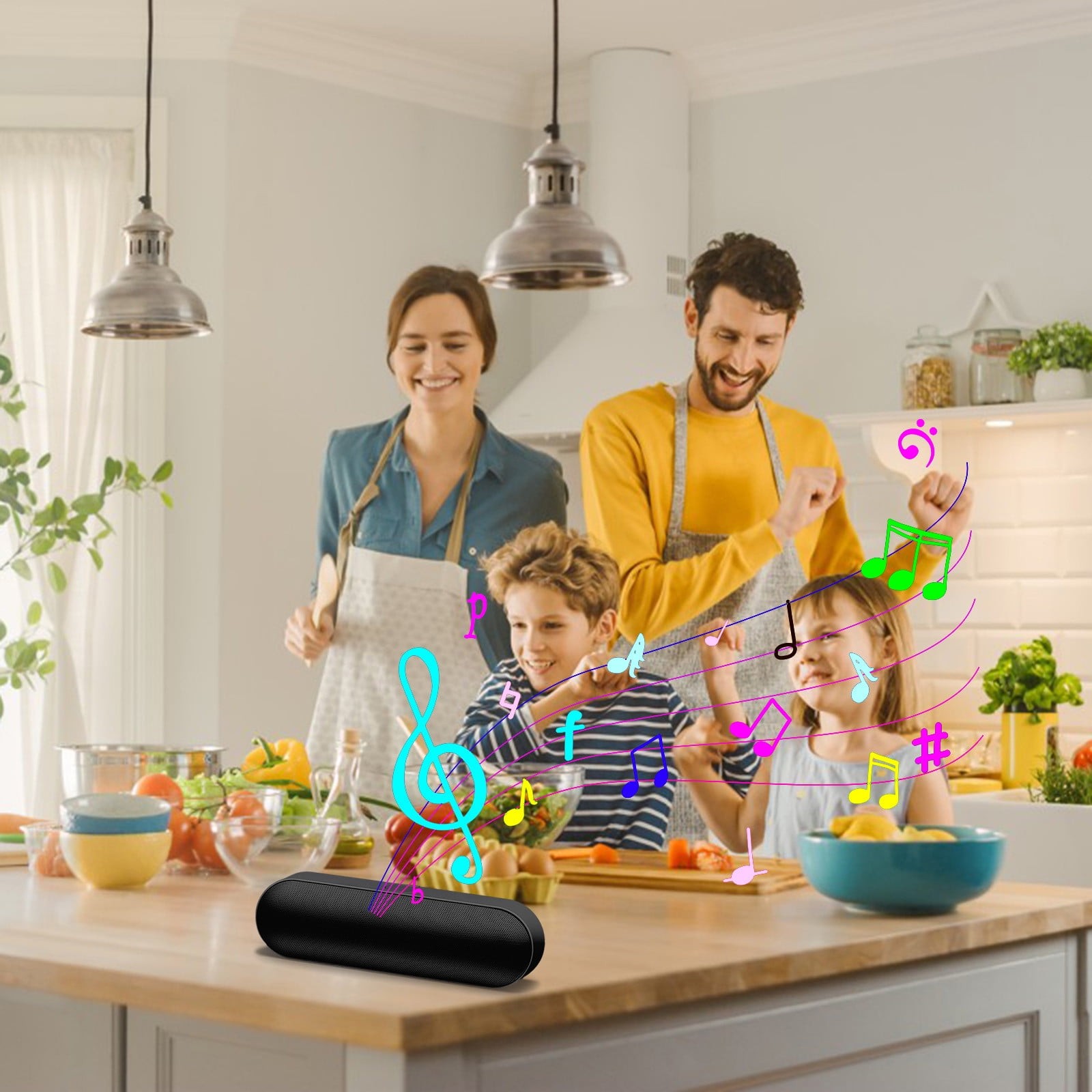S812 Better Sound Quality Portable Bluetooth Speaker With Built In Microphone & FM Radio. 