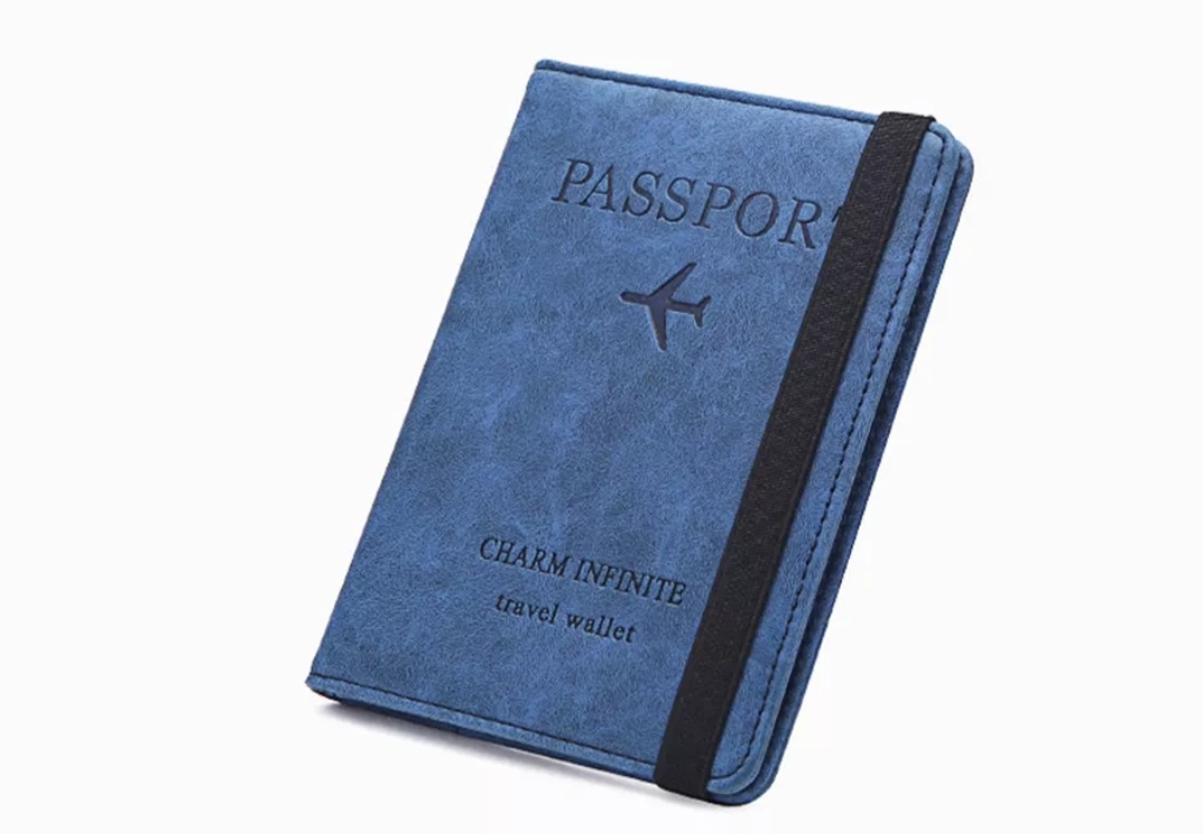 Airelle Digital Goods Multi-Function Credit Card Holder Leather Document Package Passporrt Holder Passporrt Bag Wallet Travel Cover Case - Passport Cover. 