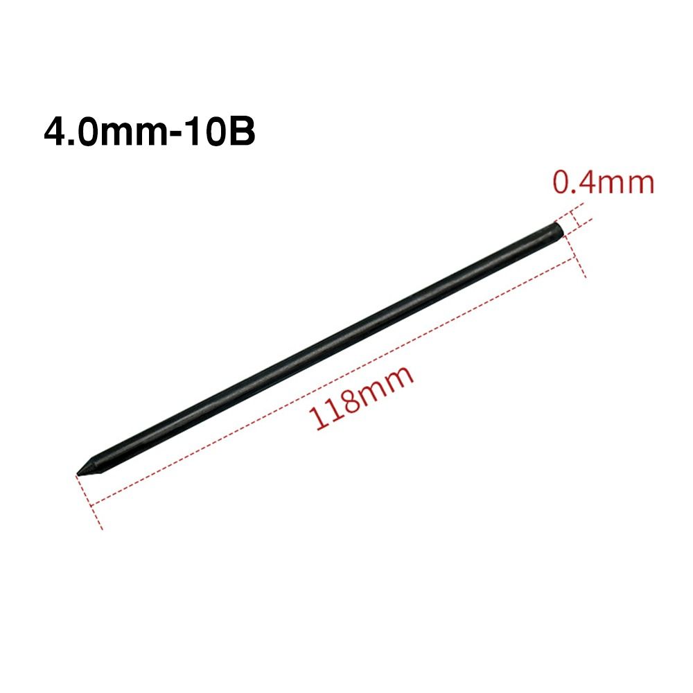 High Quality 4.0mm Mechanical Pencil Metal 2B/4B/6B/8B/10B Pencil Refill Automatic Pencil Drawing Writing Tool Sketch Comics Design Sketch Pencil Art Painting Supplies. 
