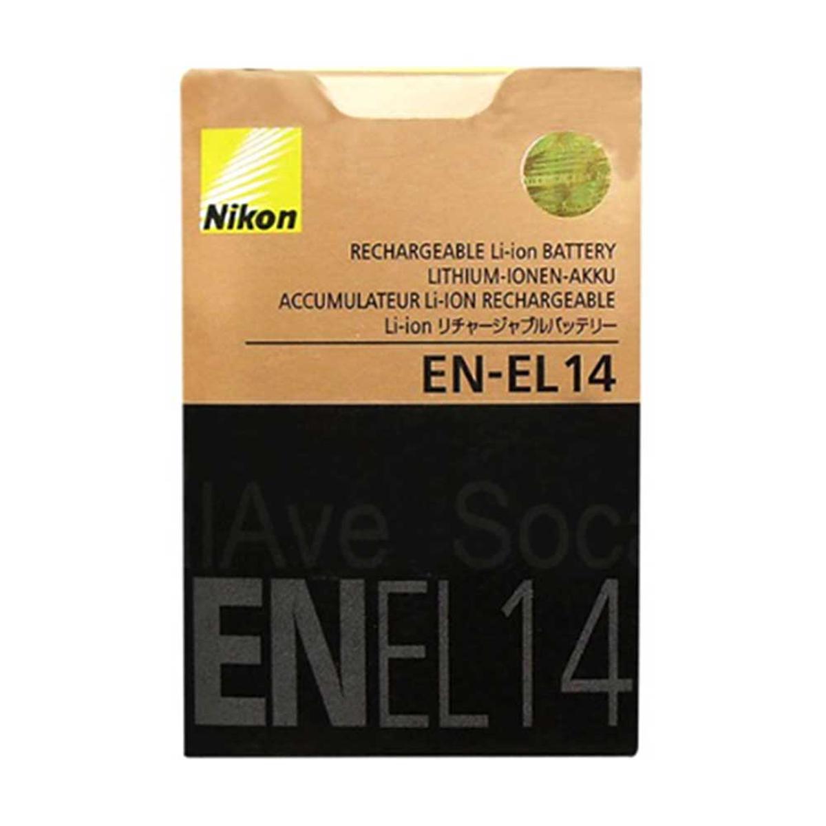 Nikon EN-EL14 EN-EL14a Battery for  D3400 D5600 D3500 D3200 D3300 D5300 D5100 D3100 D5200 Cameras
