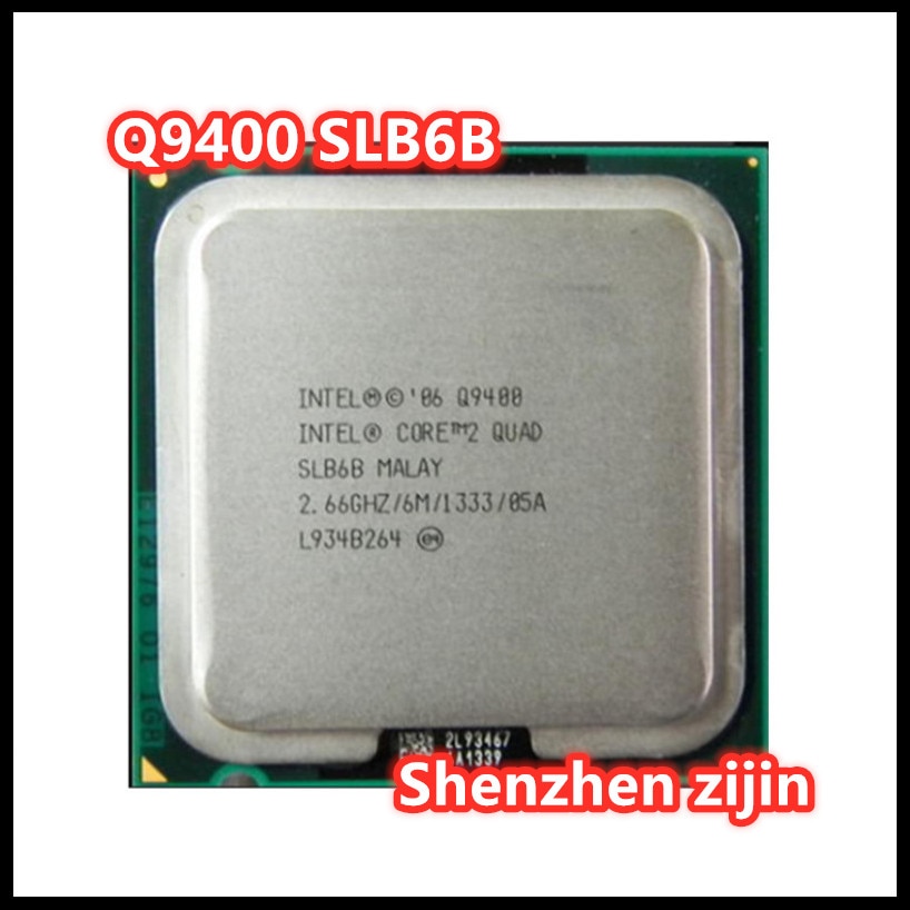 Intel Core 2 Quad Q9300 Q9400 Q9450 Q9500 Q9550 2.6 GHz Quad-Core Quad ...