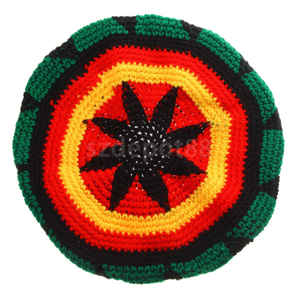 Multicolor Acrylic Jamaica Roots Tam 