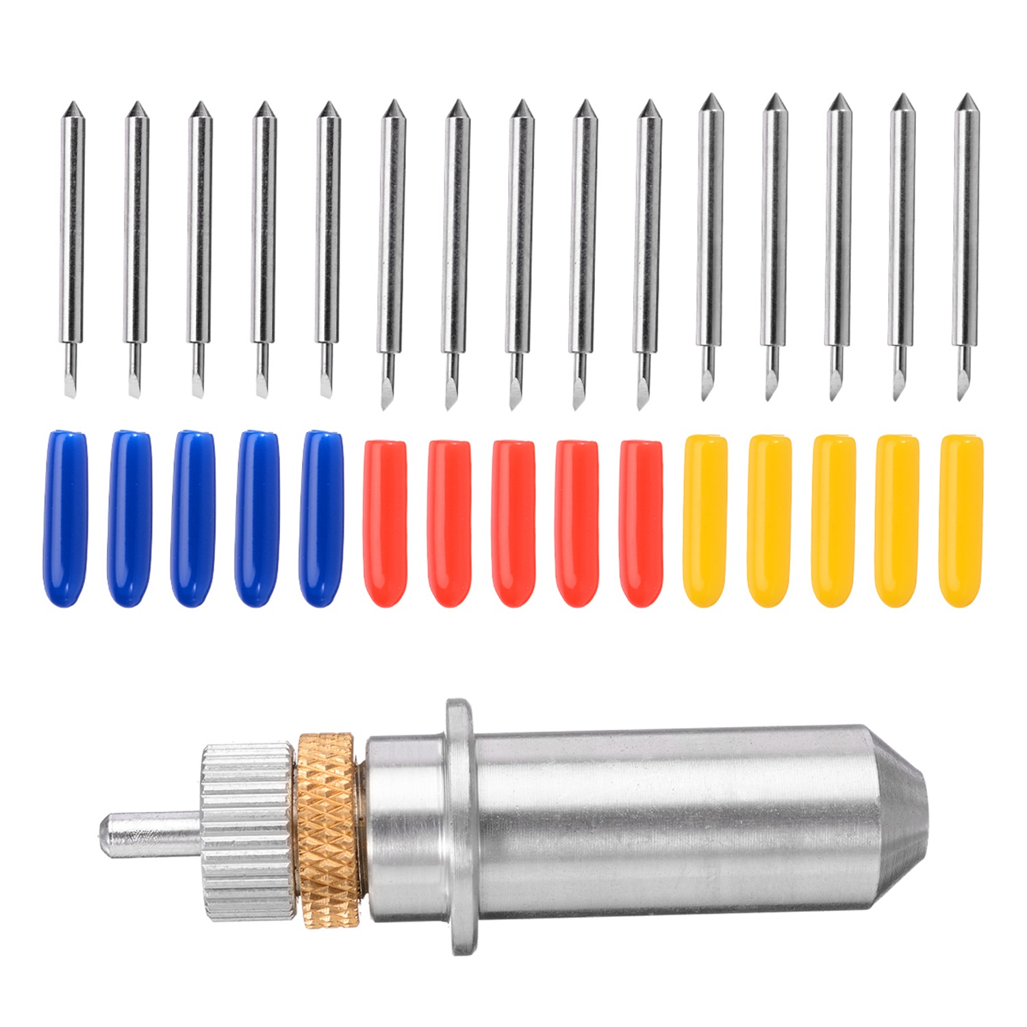 Delicate product 17Pcs/Set 30/45/60 Degree For Roland Cutting Plotter Vinyl Cutter Blade+Holder Refine Rabbit Redsail Cutter Plotter Cutting Blades. 