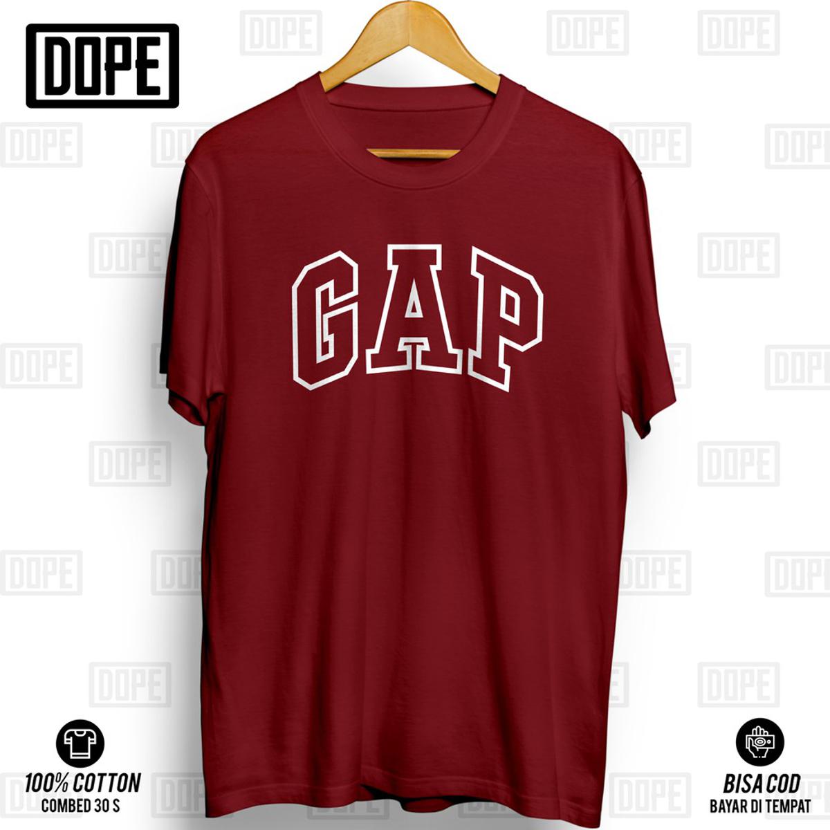 GAP Print Pattern Cotton Combed 30s Tshirt for Men