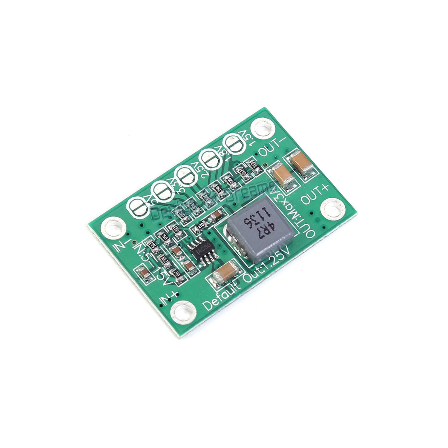 Step-Down Power Module 5V-16V to 1.5V 1.8V 2.5V 3.3V 5V Buck Voltage Converter 3A - Step-Down Module 5V-16V to Adjustable Voltages 3A. 