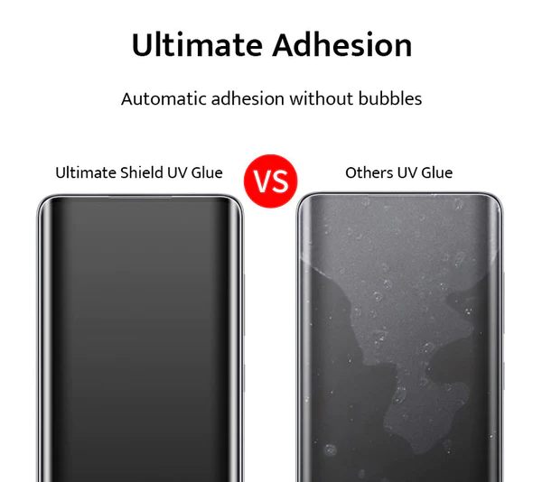 For Samsung Galaxy S20 plus 5G-Full Coverage Curve Premium Tempered Gorilla UV Glass Screen Protector. 
