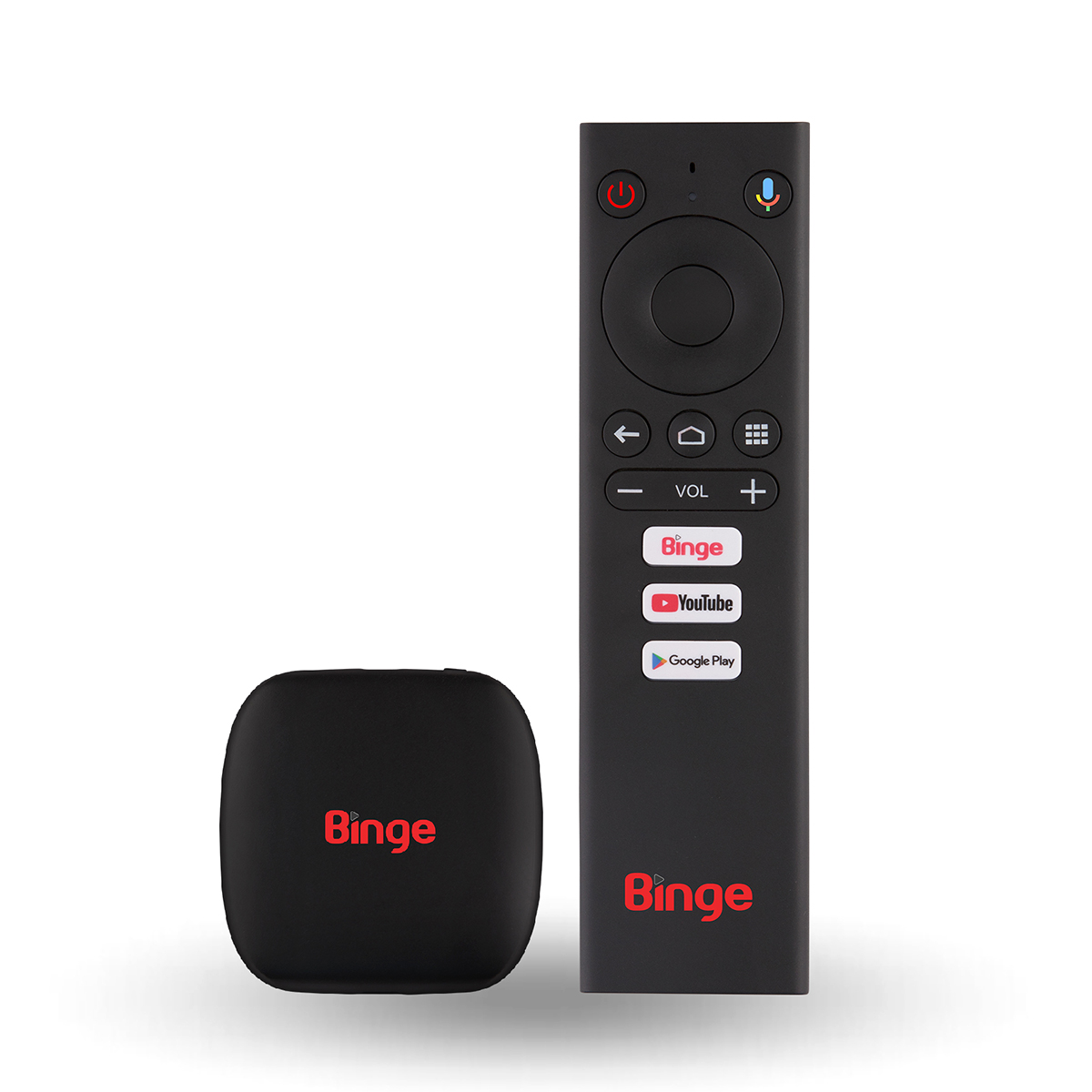 Binge - All in one video streaming Android device for TV/Monitor with 1 Month free Premium Subscription