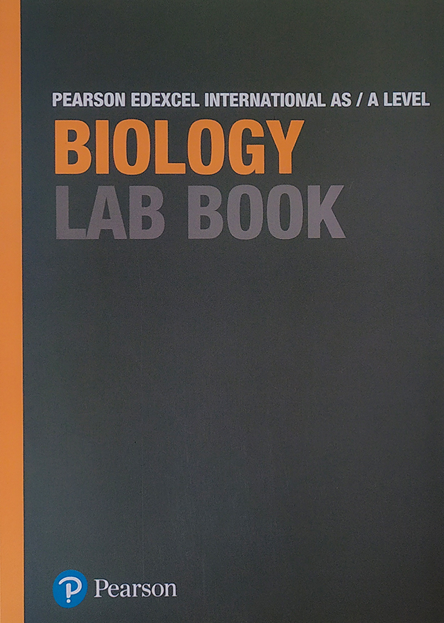 Pearson Edexcel International As (A Level) Biology Lab Book - Offset Paper. 