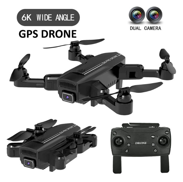 RC Drone G.P.S RC Quadcopter with 4K HD Dual Camera 5G WIFI FPV Brushless Motor Stabilize Mode Electric Drone