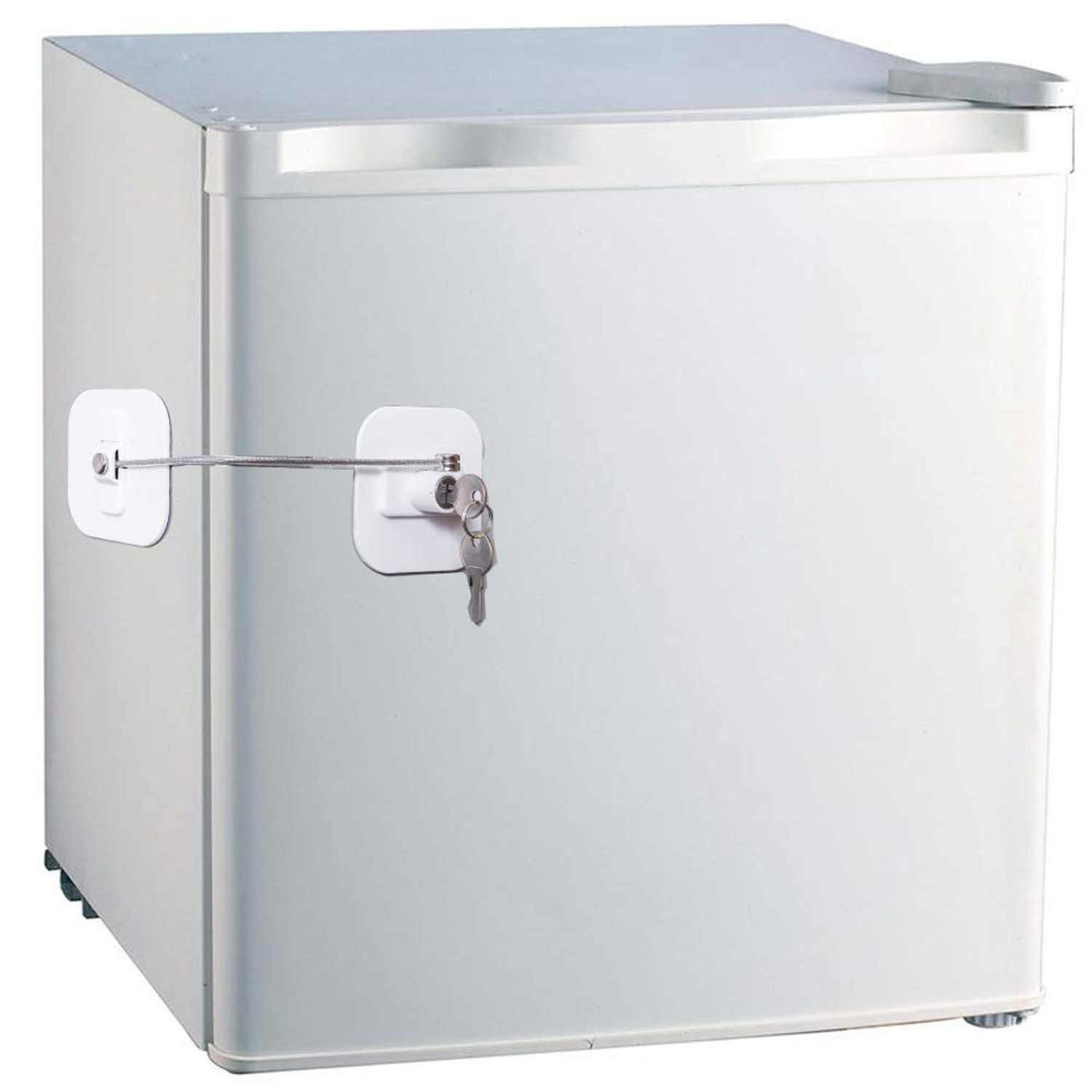 Fridge Lock,Refrigerator Locks,Freezer Lock with Key for Child Safety,Locks to Lock Fridge and Cabinets-1Pack. 
