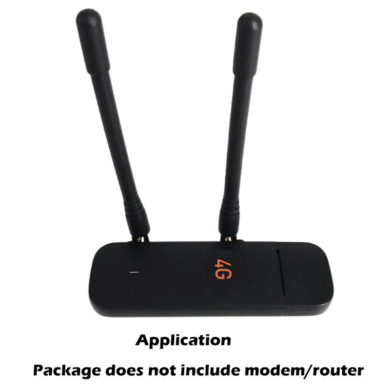 2pcs For Huawei E3372 EC315 EC8201 PCI Card USB Wireless Router 4G WiFi Antenna 3G 4G Antenna With CRC9 Router Antenna Tetuo. 