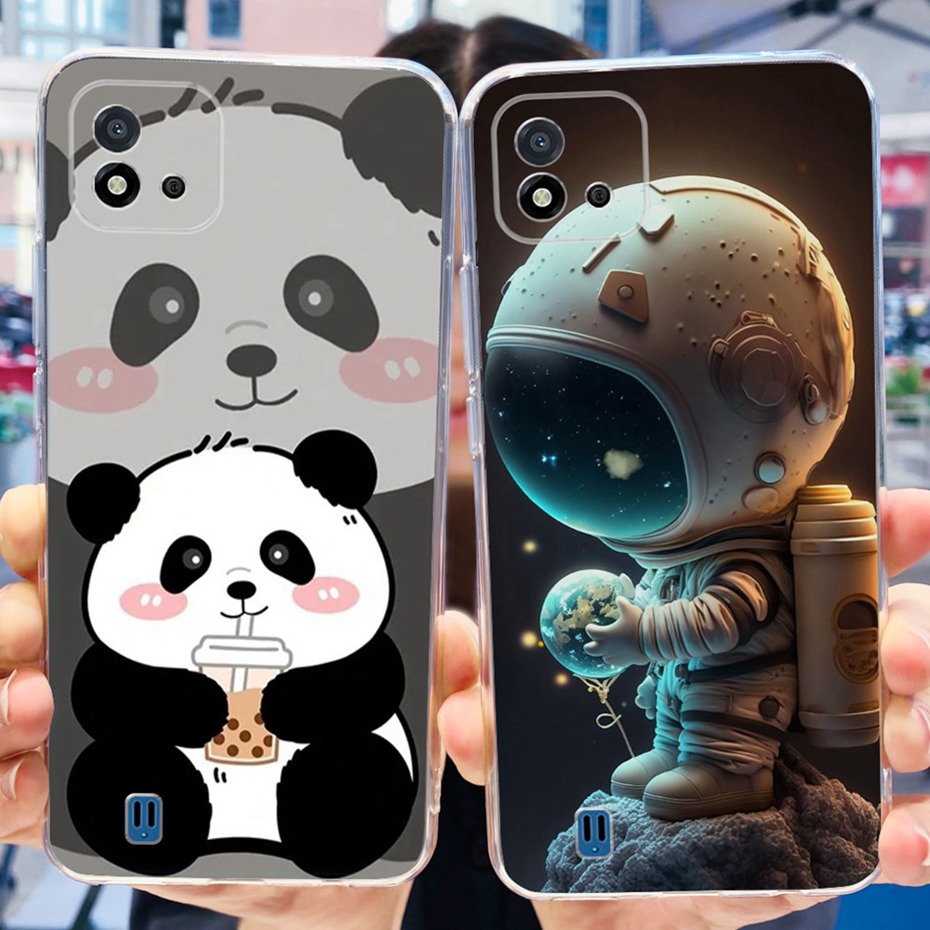2024 Newest Lovely Case For Realme C11 2021 (RMX3231) / C11 2020 (RMX2185) Soft Silicone TPU Cover For RealmeC11 C 11 Phone Case. 