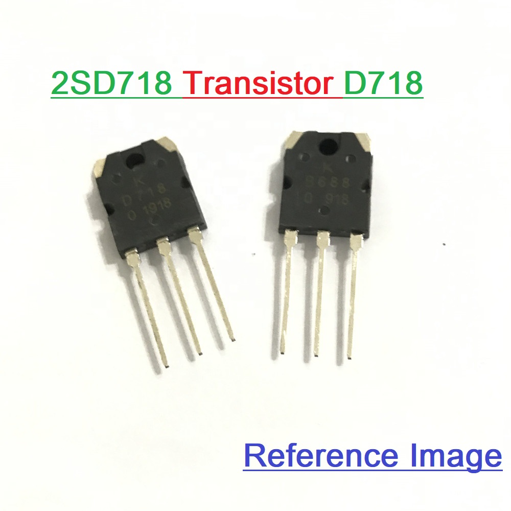 A CLASS D718 2SD718 KTD718 NPN 120V 8A Transistor TO-3P Audio Power Amplifiers Power Transistor Silicon Transistor Home Entertainment Amplifiers. 