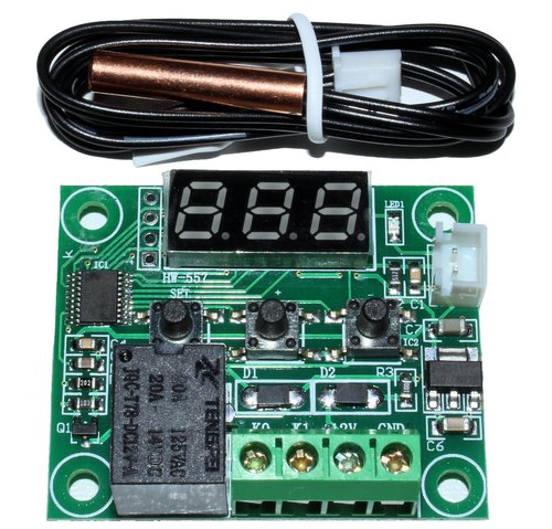W1209 Digital Temperature Control Circuit with Casing Clear Acrylic Case Shell Housing. 