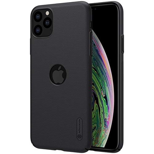 Nillkin ( iPhone 11 Pro Max ) Super Frosted Shield Hard Case / Nillkin Back Case / Nillkin Case / Nillkin Cover For Apple Iphone 11 Pro Max  - Black. 