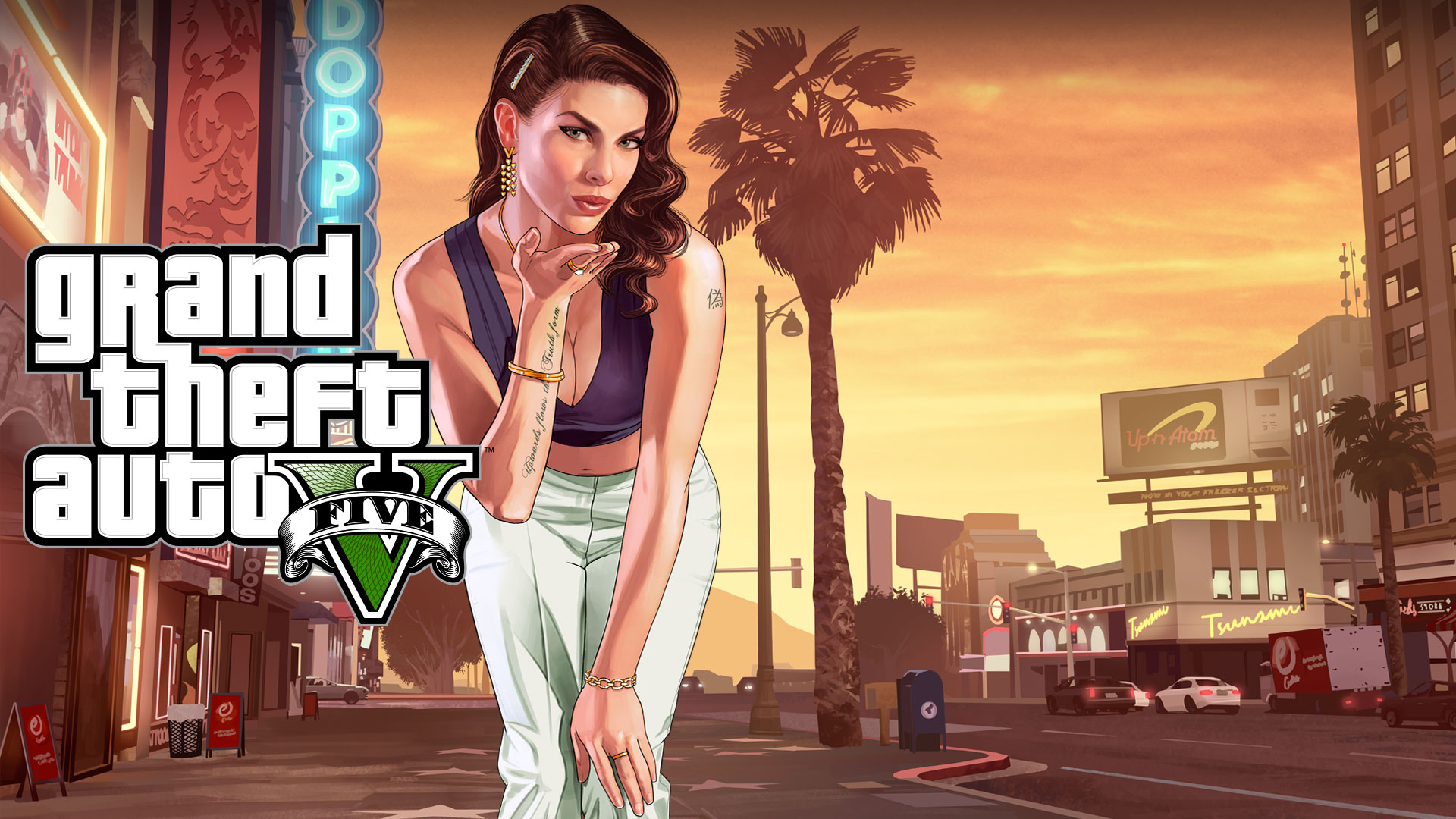 GTA 5  Premium Edition GTA V - PS4 Game. 
