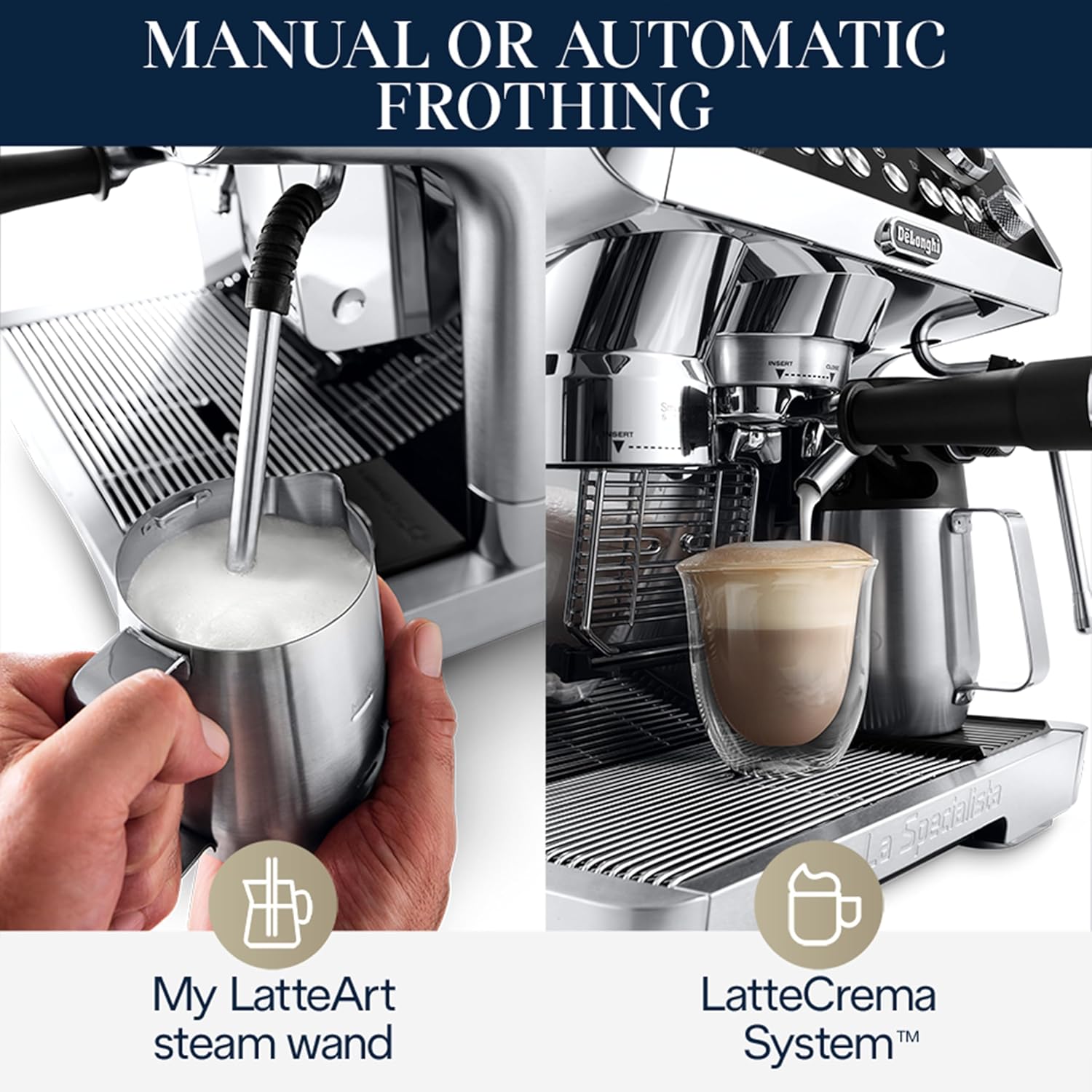 De'Longhi EC9665.M La Specialista Maestro Espresso Coffee Machine. 