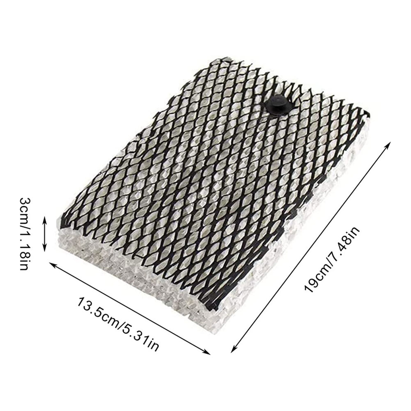 OUMERY HWF100 Humidifier Wick Filter E Replacements for Holmes HWF100-UC3 Bionaire BWF100 Humidifiers - 6 Pack. 