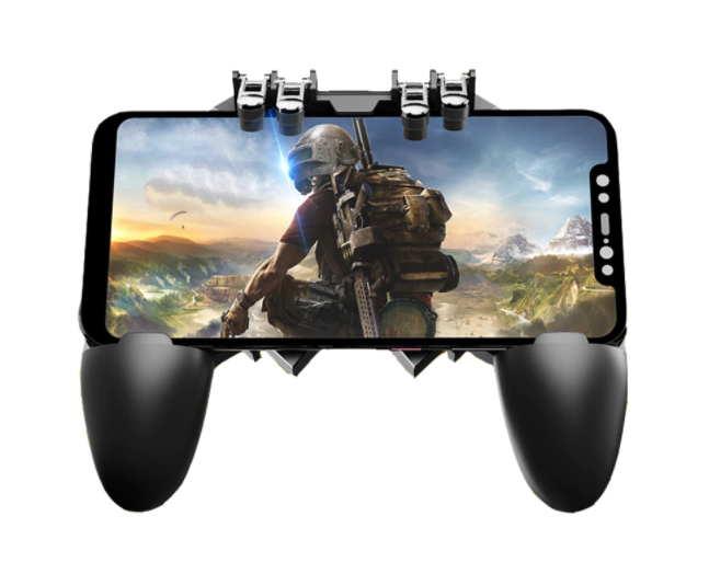 Ak66 Trigger / Pubg Ak66 Six-Finger Gaming Trigger Shooter Gamepad L1R1 Controller Game Fire Button - Finger Sleeve. 