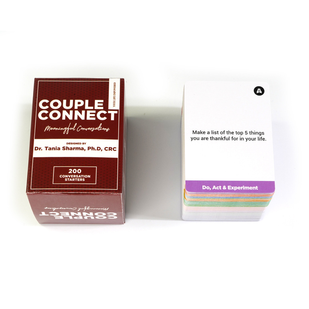 GC Risky Couples Card Game Thought-Provoking Conversations Card Board Game For Date Night Anniversaries. 