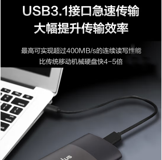 Thinkplus Portable SSD USB 3.1 External SSD 512GB 1TB 2TB HD HDD Hard Drive SSD Solid State USB Flash Disk for Lenovo US202. 