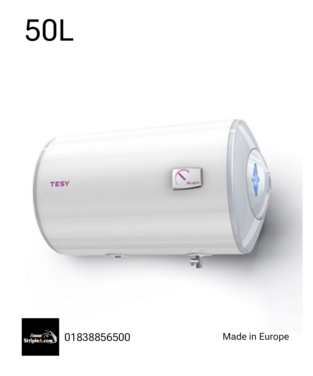 TESY 50L WATER HEATER GEYSER HORIZONTAL