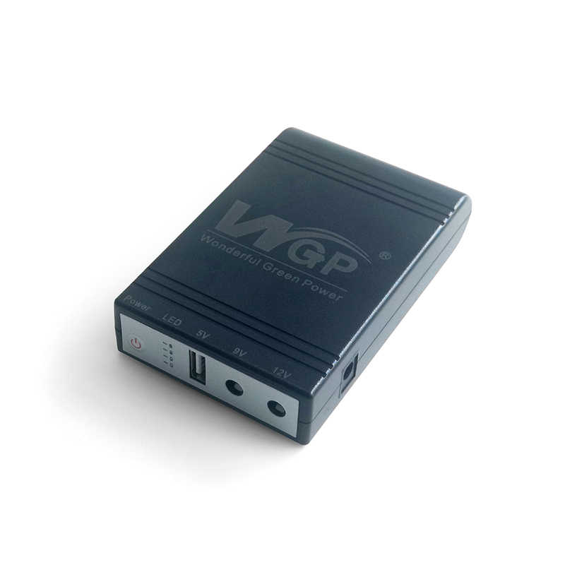 Mini UPS for WiFi Router 10400mAh - WGP Updated Version Backup Power Supply for Routers, ONUs & Modems | 12V/9V/5V Multi-Voltage Battery Backup for Uninterrupted WiFi, Ideal for Home & Office | High-Capacity, Reliable Mini UPS for Router & WiFi Devices -. 