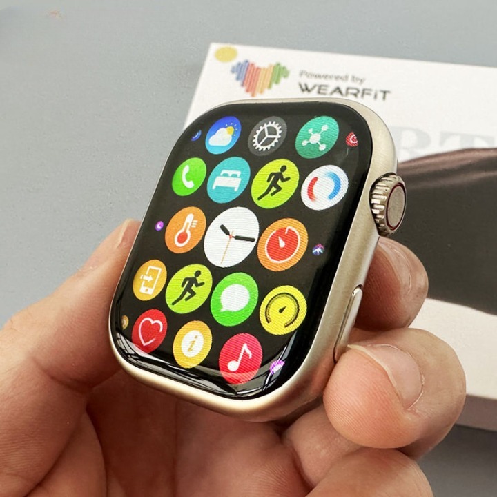 HY-S9 Smart Watch | Health Monitoring Bluetooth Calling Built-in Speaker. 