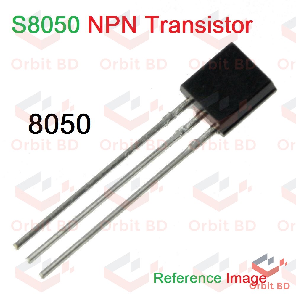 S8050 TO-92 NPN Low Power Transistorr-25pcs. 