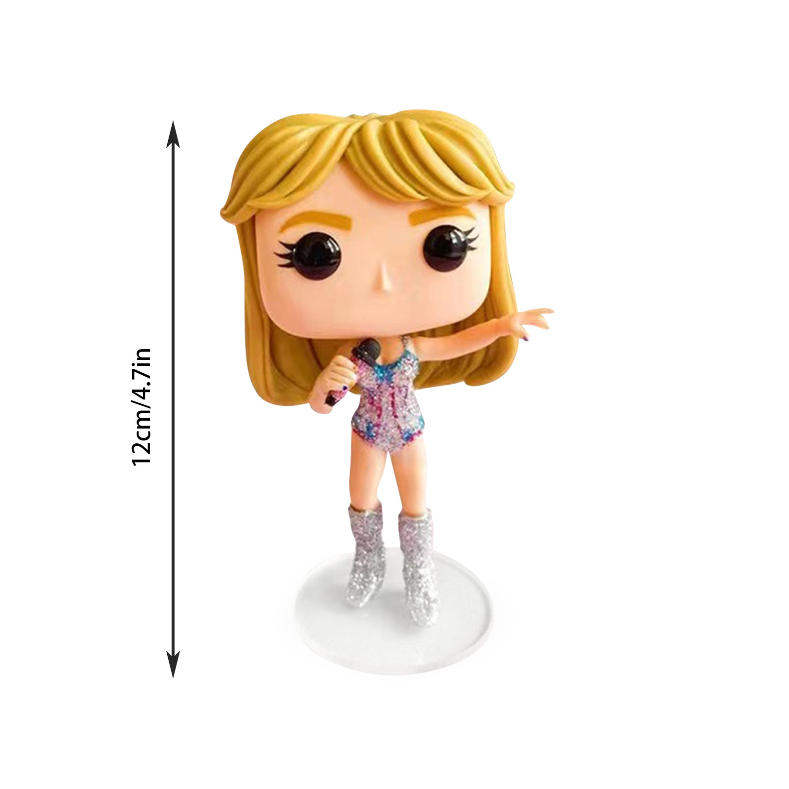 Taylor Cartoon Figures Dolls Swift Anime Characters Concert Styling Collective Models for Fans Gifts Home Desktable Decorations. 