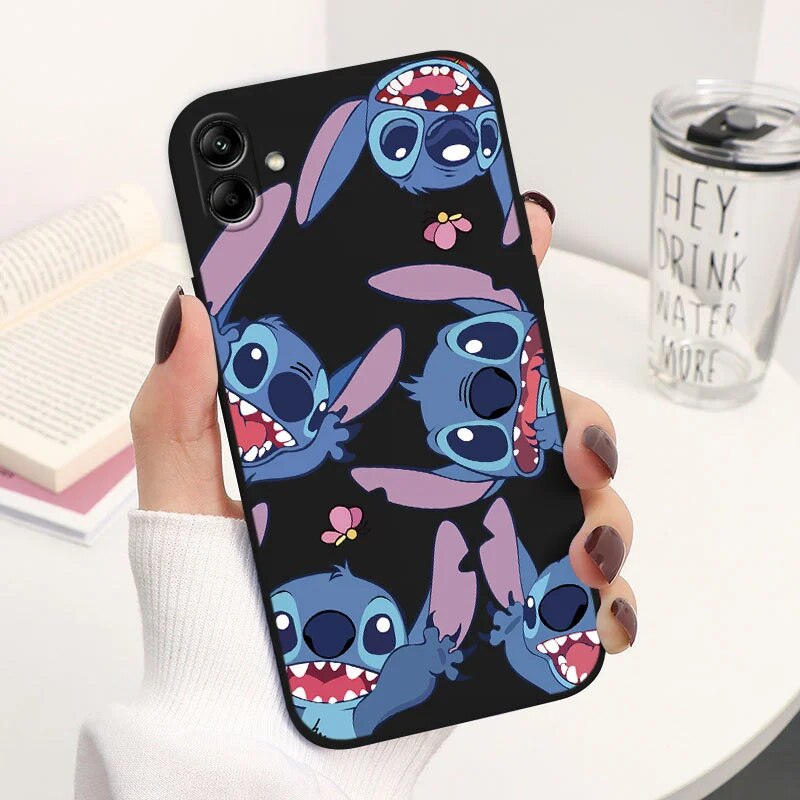 For Samsung Galaxy A04 Phone Case Disney Cartoon Stitch Silicone Funda For Samsung A04S A04E A 04 A 04S GalaxyA04 TPU Back Cover. 