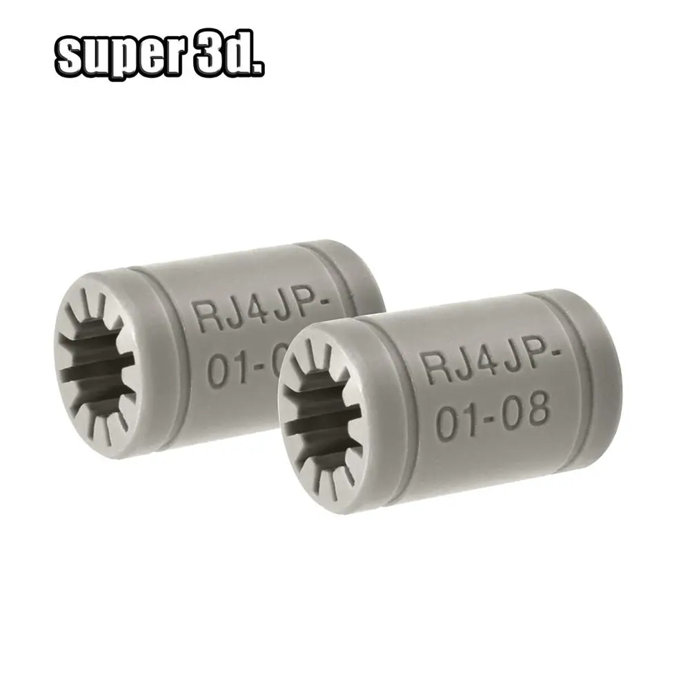 【Lejia】RJ4JP-01-08 Solid Polymer Igus 8mm shaft For Anet A8 Prusa i3 Reprap 3d Printer parts. 