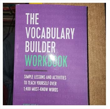The Vocabulary Builder Workbook By Chris Lele