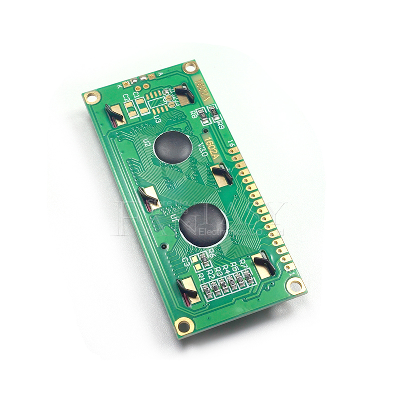 1pcs 5V lcd 1602 blue yellow screen Character LCD Display Module Blue Blacklight New and white code new. 