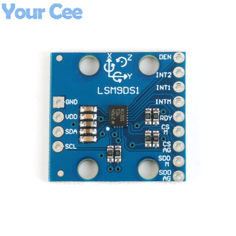 【happy one】LSM9DS1 nine-axis Sensor 9-axis Accelerometer Gyroscope For Arduino. 