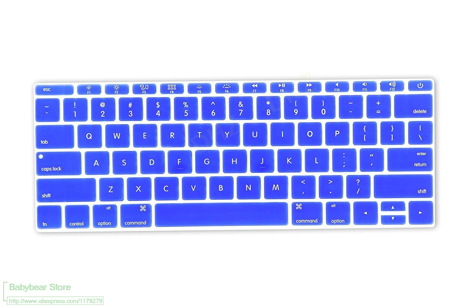 【happy one】2020 US version Keyboard Skin Cover Protector for Apple Pro 13" inch (NO Touch Bar) for book Pro 13.3 1708. 