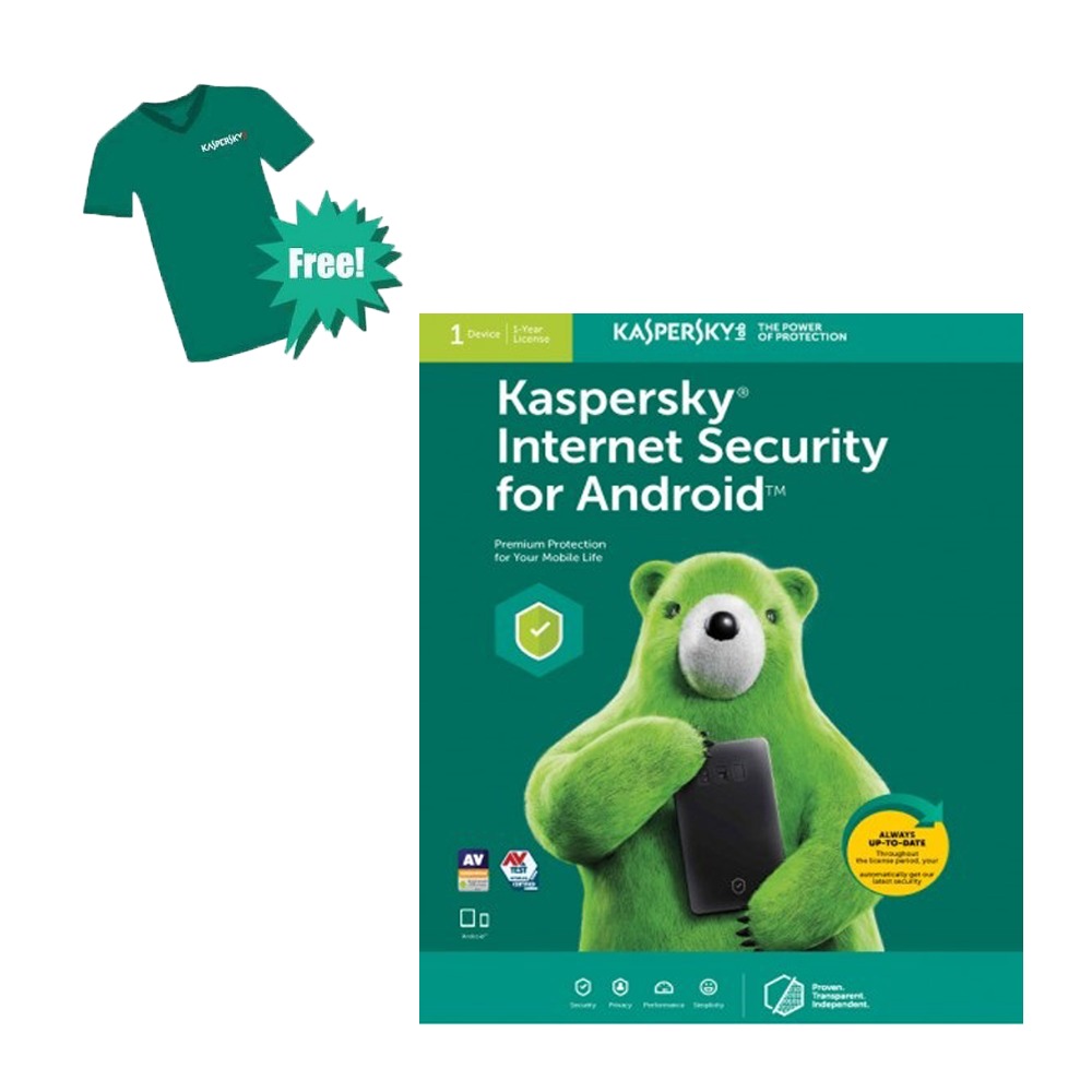 Kaspersky Internet Security For Android, Android, (1 Device 1 Year License)
