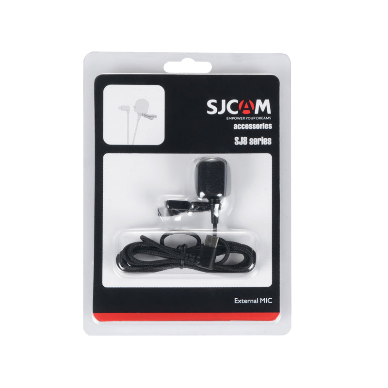 SJCAM External Microphone for SJ8 SJ10 C200 Series. 