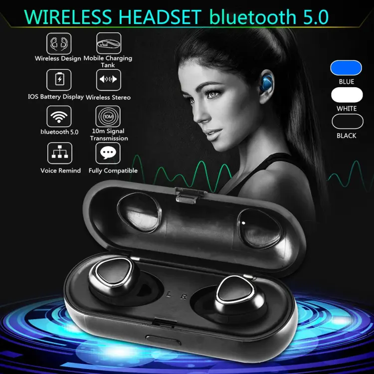 Xi7 TWS Bluetooth 5.0 Earbuds True Wireless In Ear Earphone