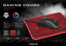 Xtrike me GMP-290 6d Gaming Mouse and Mouse Pad Combo. 
