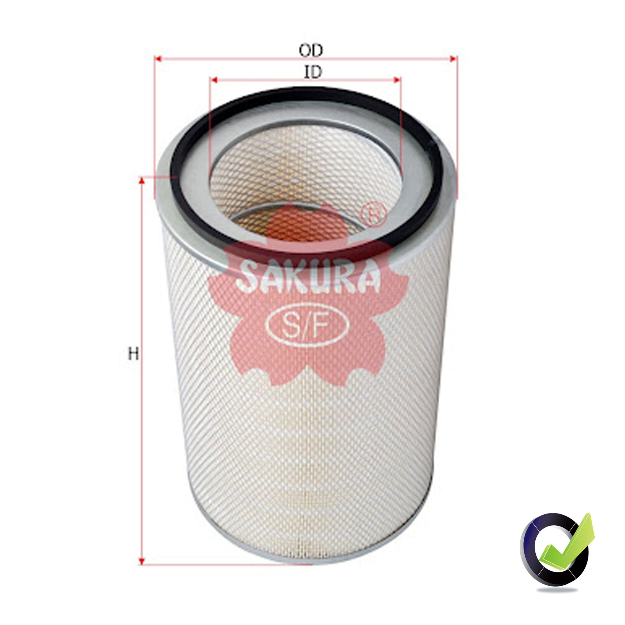 Air Filter for Generator A-5618. 