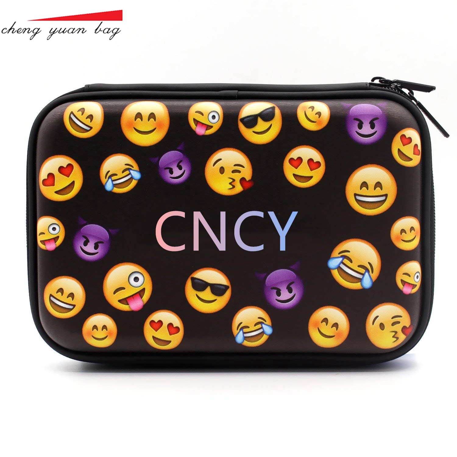 Add Logo in large quantities and excellent prices New Emoji Series EVA Hard Stationery Multifunctional Pencil Case Source Manufacturers. 