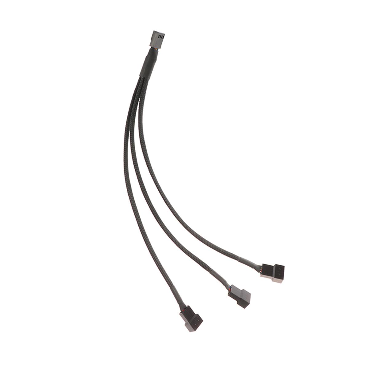 【Lejia】PC Fan 4pin PWM extender cable 4pin to Y Splitter Cable